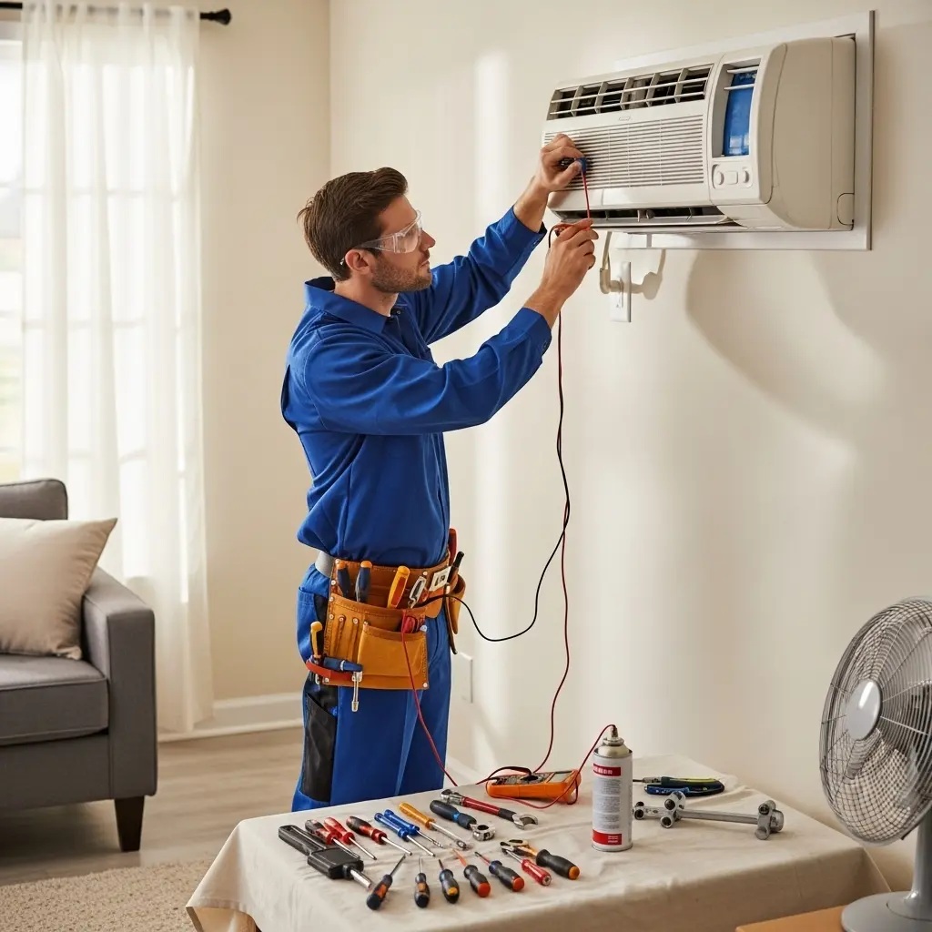 Beylikdüzü Grundig Grundig klima gaz dolumu ve bakım – Enerji verimliliği artırıldı. - Teknik servis örneği